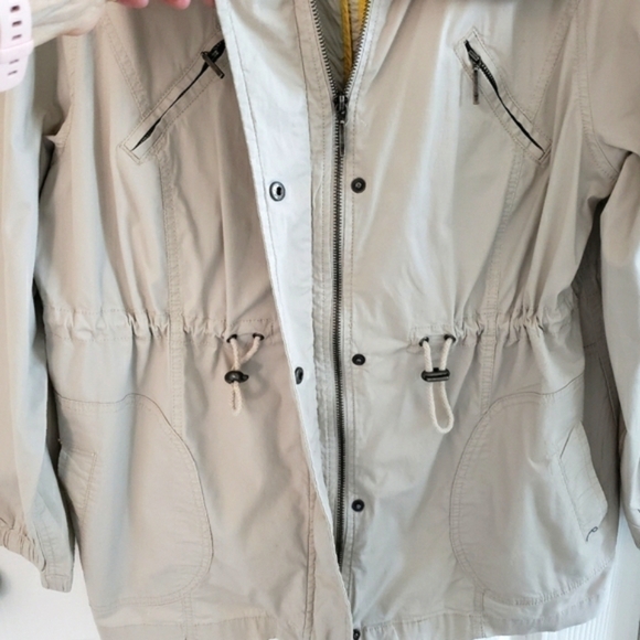 STYLE & CO CASUAL JACKET KHAKI SZ 14W - Picture 5 of 9
